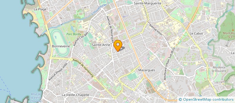 localisation de l'entreprise CENTRE DE FORMATION JURIDIQUE SUPERIEURE à MARSEILLE