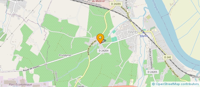 localisation de l'entreprise CENTRE DE FORMATION METAMORPHOSE  VAYRES