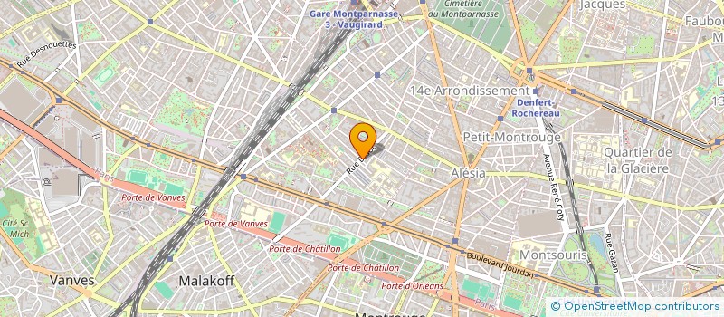 localisation de l'entreprise CENTRE DE FORMATION PARIS CONDUITE  PARIS