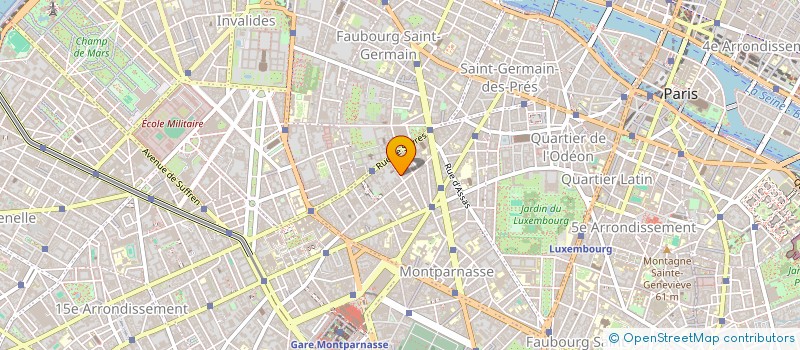 localisation de l'entreprise CENTRE DE FORMATION POUR APPRENTI à PARIS