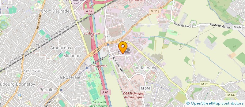 localisation de l'entreprise CENTRE DE FORMATION PROFESSIONNELLE POUR LA PREVENTION ET LA SECURITE à TOULOUSE