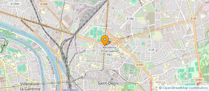 localisation de l'entreprise CENTRE DE FORMATION ROUTIER à SAINT-DENIS