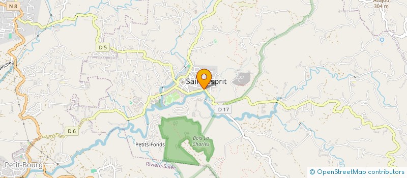 localisation de l'entreprise CENTRE DE FORMATION SAINT MICHAEL  SAINT-ESPRIT