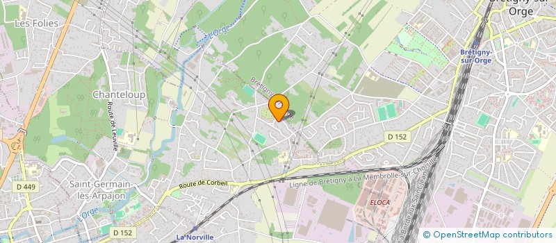 localisation de l'entreprise CENTRE DE FORMATION SANITAIRE ET SOCIAL PARIS-SACLAY à SAINT-GERMAIN-LES-ARPAJON