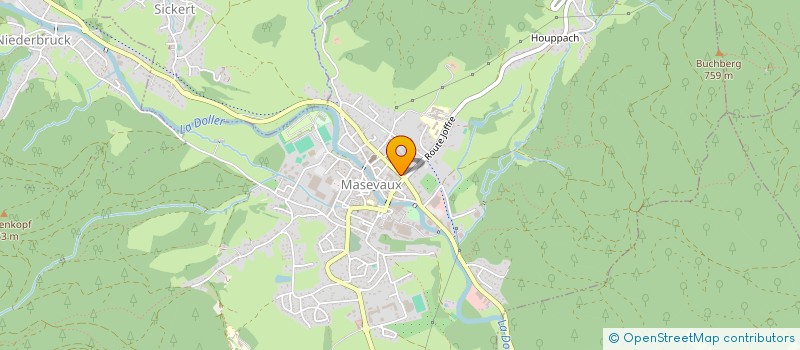 localisation de l'entreprise CENTRE DE FORMATION WANTZ  ASPACH-LE-BAS