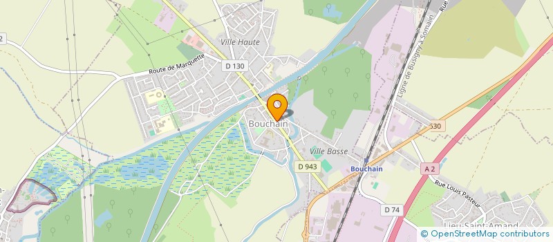 localisation de l'entreprise CENTRE DE GESTION ADMINISTRATIVE IMPORT - EXPORT à BOUCHAIN