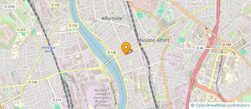 localisation de l'entreprise CENTRE DE GESTION DES AFFAIRES ADMINISTRATIVES FISCALES ET FINANCIERES à ALFORTVILLE