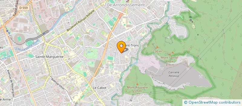 localisation de l'entreprise CENTRE DE HAUTES ETUDES TALMUDIQUES COLLEL à MARSEILLE