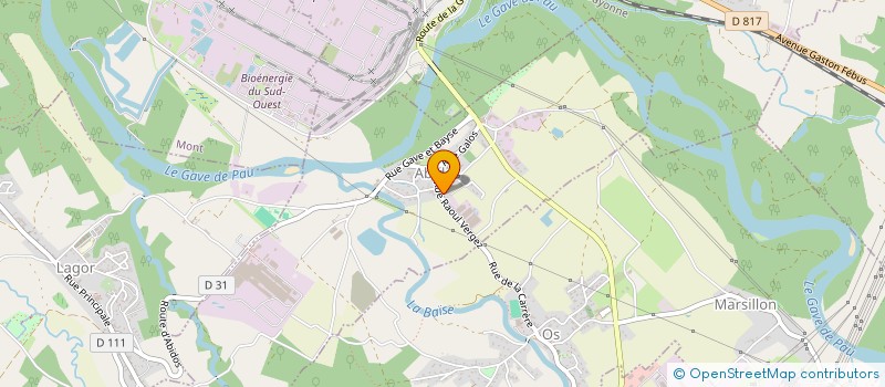 localisation de l'entreprise CENTRE DE LA METALLURGIE DU SOUDAGE  ABIDOS