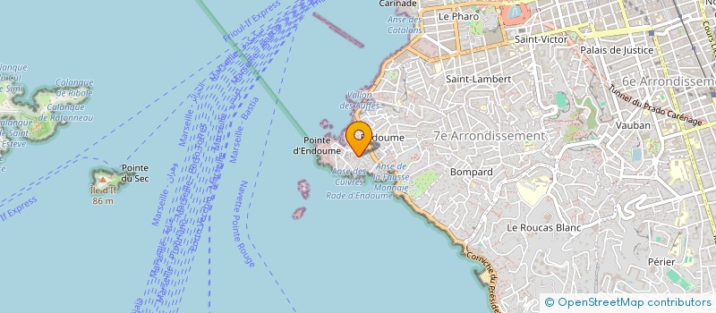 localisation de l'entreprise CENTRE DE LANGUE PORTUGAISE à MARSEILLE