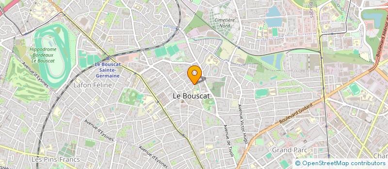 localisation de l'entreprise CENTRE DE LANGUES STERLING INTERNATIONAL à LE BOUSCAT