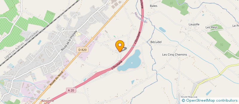 localisation de l'entreprise CENTRE DE LOISIRS BAS QUERCY  MONTAUBAN