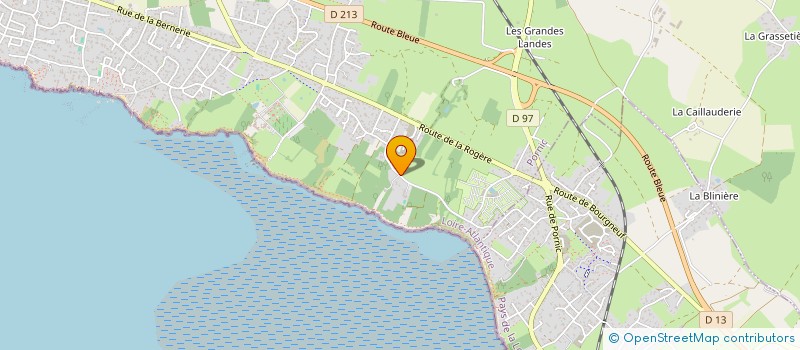 localisation de l'entreprise CENTRE DE LOISIRS LE CALYPSO  PORNIC