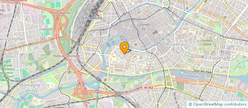 localisation de l'entreprise CENTRE DE LOISIRS LES BERGERS à STRASBOURG