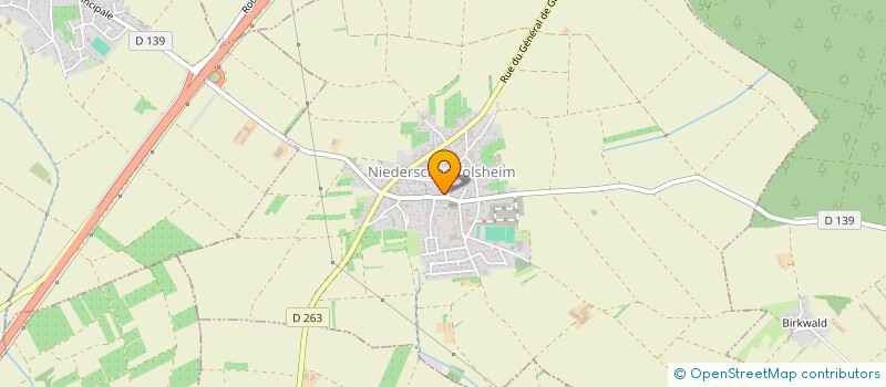 localisation de l'entreprise CENTRE DE LOISIRS LES PETITS COQUINS  NIEDERSCHAEFFOLSHEIM