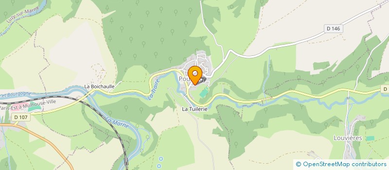 localisation de l'entreprise CENTRE DE LOISIRS SANS HEBERGEMENT à POULANGY