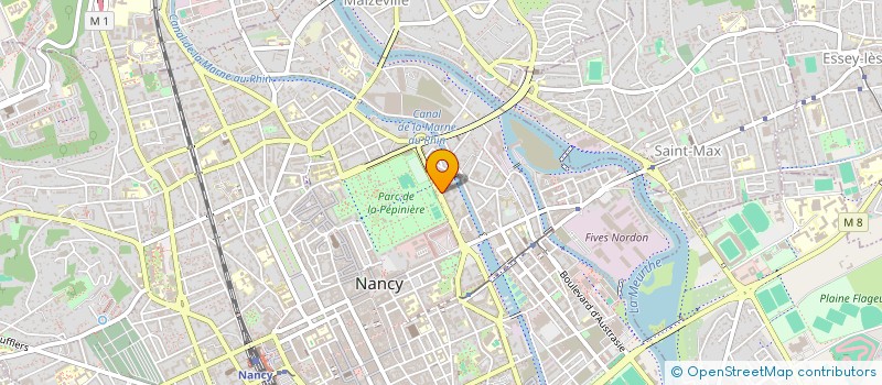 localisation de l'entreprise CENTRE DE LOISIRS TANTONVILLE  NANCY