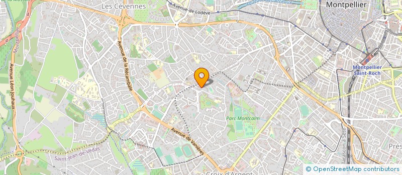 localisation de l'entreprise CENTRE DE MEDECINE GENERALE ESTANOVE à MONTPELLIER