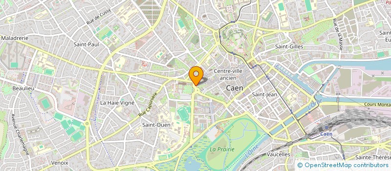 localisation de l'entreprise CENTRE DE MEDIATION DE NOTAIRES DE NORMANDIE à CAEN