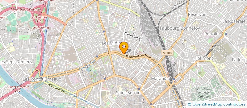 localisation de l'entreprise CENTRE DE MEDIATION FAMILIALE DU S O à TOULOUSE