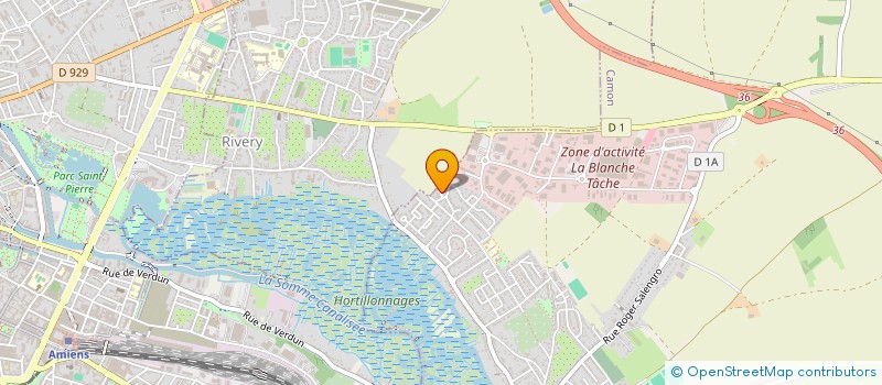 localisation de l'entreprise CENTRE DE MEMOIRE ET D'HISTOIRE - SOMME - RESISTANCE ET DEPORTATION  PONT-DE-METZ