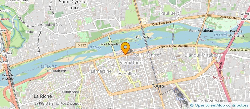 localisation de l'entreprise CENTRE DE MUSIQUE ANCIENNE à TOURS