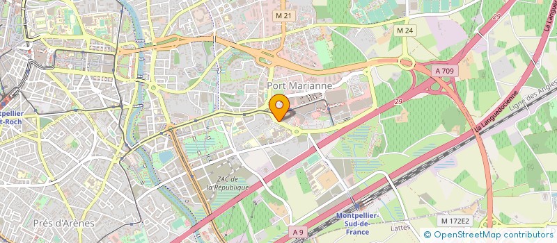 localisation de l'entreprise CENTRE DE NEUROCHIRURGIE DU MILLENAIRE DES DOCTEURS GREGORY DRAN, LAURENT NOGUES, VINCENT MEYER-BISCH ET ALICE ROLLAND à MONTPELLIER