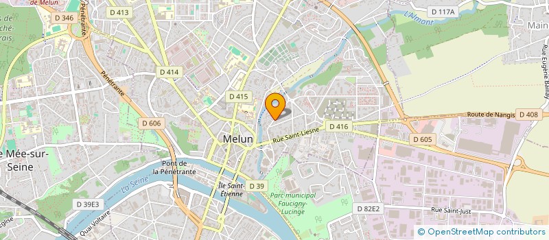 localisation de l'entreprise CENTRE DE PATHOLOGIE BICHAT à MELUN