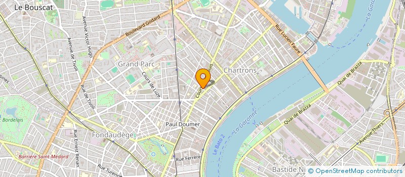 localisation de l'entreprise CENTRE DE PESSAC  BORDEAUX