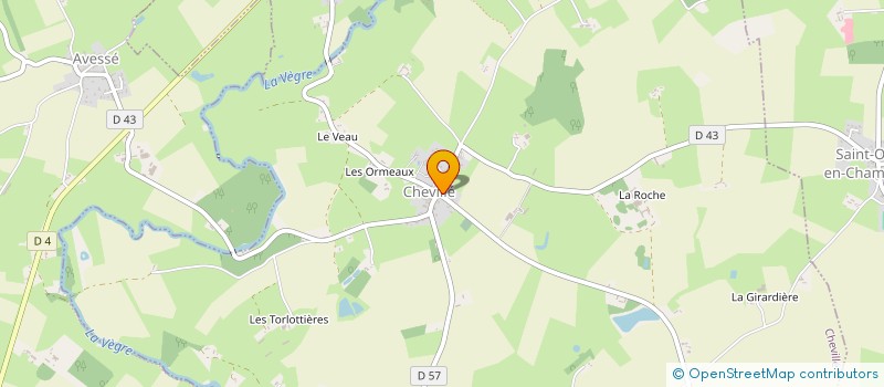 localisation de l'entreprise CENTRE DE PLEIN AIR FRED CHOUVIER  BRULON