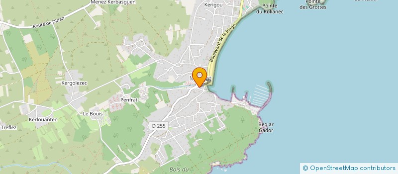 localisation de l'entreprise CENTRE DE PLONGEE IROISE SUB AQUATIQUE à CROZON