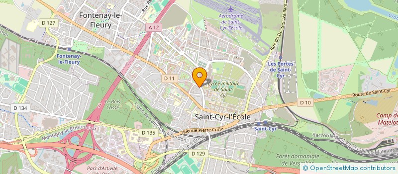 localisation de l'entreprise CENTRE DE POSTCURE à SAINT-CYR-L'ECOLE