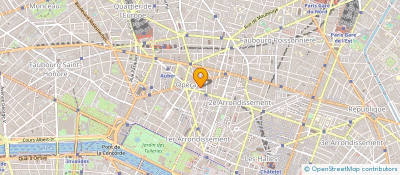 localisation de l'entreprise CENTRE DE POSTURODONTIE APPLIQUEE à PARIS