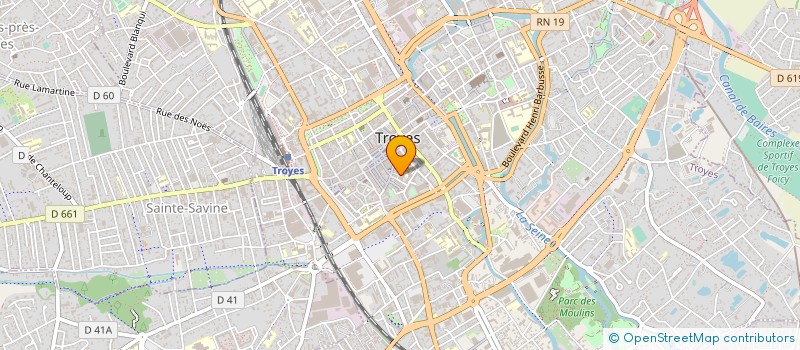localisation de l'entreprise CENTRE DE PREVENTION AGIRC ARRCO GRAND EST à TROYES