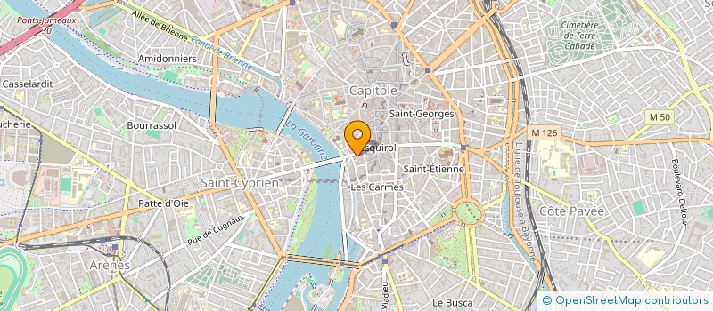 localisation de l'entreprise CENTRE DE PSYCHOTHERAPIE à TOULOUSE