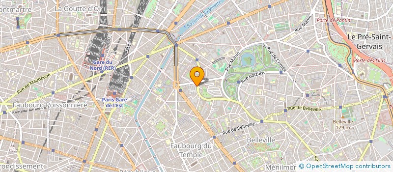 localisation de l'entreprise CENTRE DE PSYCHOTHERAPIE  PARIS