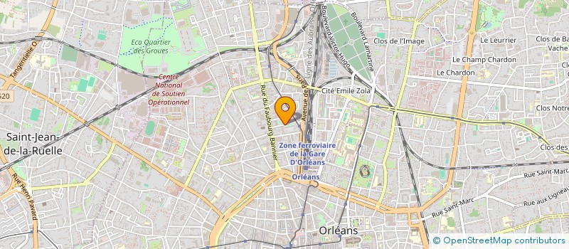 localisation de l'entreprise CENTRE DE QWAN KIDO VAL DE LOIRE ORLEANS à ORLEANS