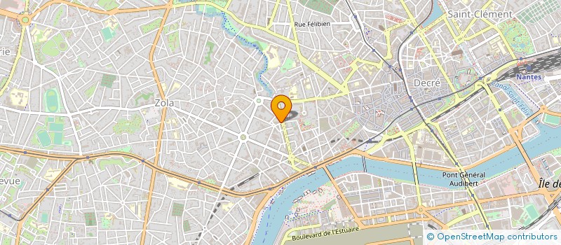 localisation de l'entreprise CENTRE DE READAPTATION DE L'ESTUAIRE à NANTES