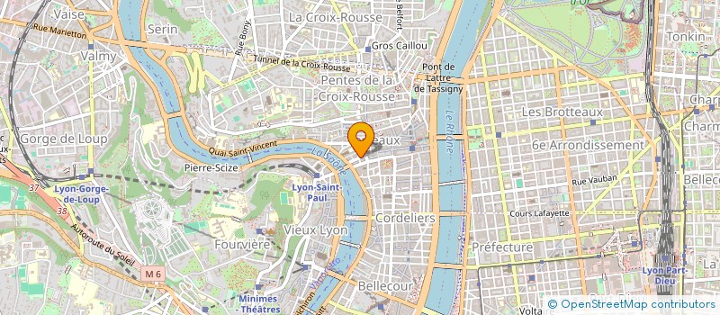 localisation de l'entreprise CENTRE DE RECHERCHE ET D'ENSEIGNEMENT EN SHIATSU ET EN ENERGETIQUE CHINOISE à LYON