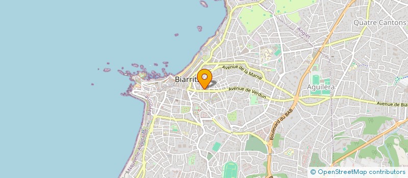 localisation de l'entreprise CENTRE DE RECHERCHE ET D'ENTRAINEMENT A L'AGIR CREATIF à BIARRITZ