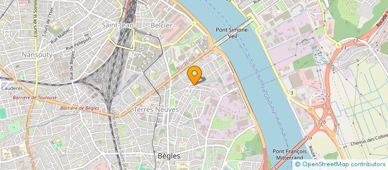localisation de l'entreprise CENTRE DE RECHERCHE ET D'EXPERTISE SUR L'EDUCATION ET LE DEVELOPPEMENT  BEGLES