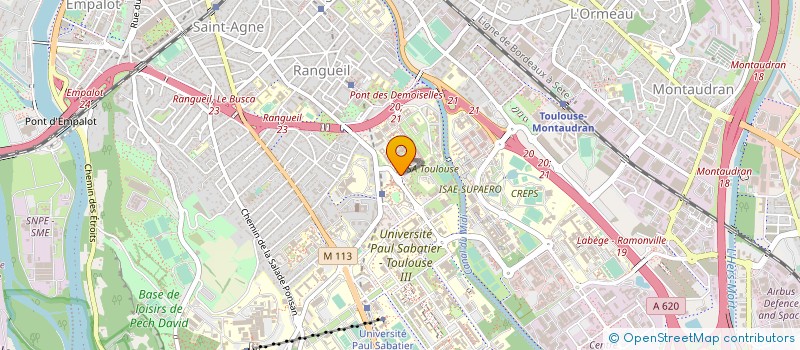 localisation de l'entreprise CENTRE DE RECHERCHE ET DEVELOPPEMENT DES ANATIDES DU COURTALET à TOULOUSE