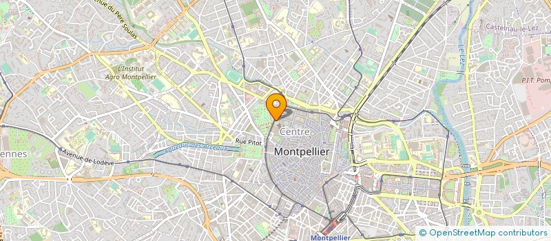 localisation de l'entreprise CENTRE DE RECHERCHE SUR L ONTOGENESE à MONTPELLIER