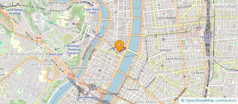 localisation de l'entreprise CENTRE DE RECHERCHE SUR LE BIEN ETRE à LYON