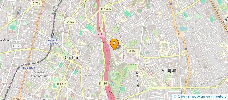 localisation de l'entreprise CENTRE DE RECHERCHE SUR LES TUMEURS DE L ENFANT à VILLEJUIF
