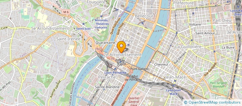 localisation de l'entreprise CENTRE DE RECHERCHES ET D'ECHANGES SUR LA DIFFUSION ET L'INCULTURATION DU CHRISTIANISME AFRIQUE AMERIQUE ASIE OCEANIE (C à LYON