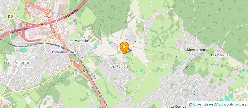 localisation de l'entreprise CENTRE DE RECUPERATAUTO DE CHAILLUZ à BESANCON