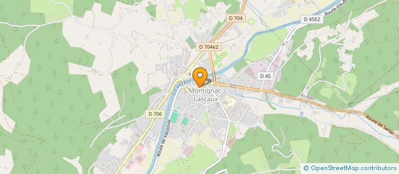 localisation de l'entreprise CENTRE DE REEDUCATION ET D'ERGONOMIE DE MONTIGNAC  MONTIGNAC-LASCAUX