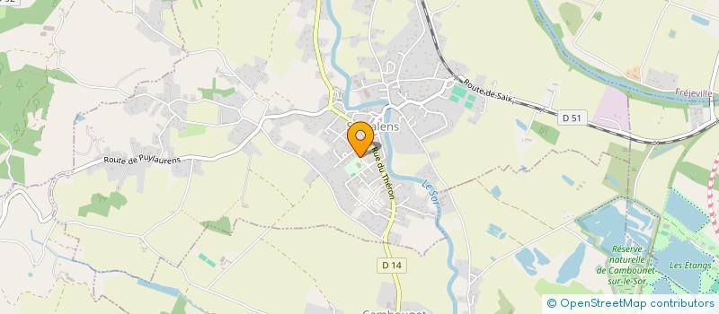 localisation de l'entreprise CENTRE DE REEDUCATION ET KINE DU SPORT à SEMALENS