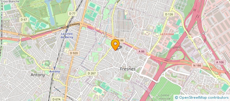 localisation de l'entreprise CENTRE DE REEDUCATION LA TUILERIE à FRESNES